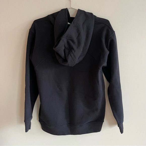 Lululemon All Yours Cotton Black Fleece Hoodie - Picture 5 of 7